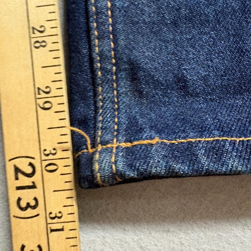 David Taylor Collection Mens Jeans 40x32 Dark Wash Blue Denim Straight Leg