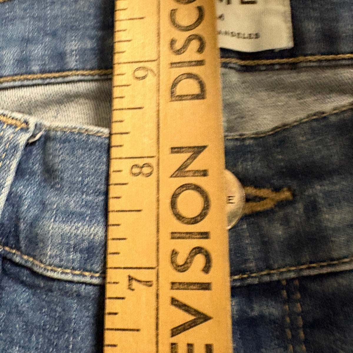 Frame Denim Le Skinny de Jeanne Jeans Womens 26 Culver Blue Stretch Slim Skinny
