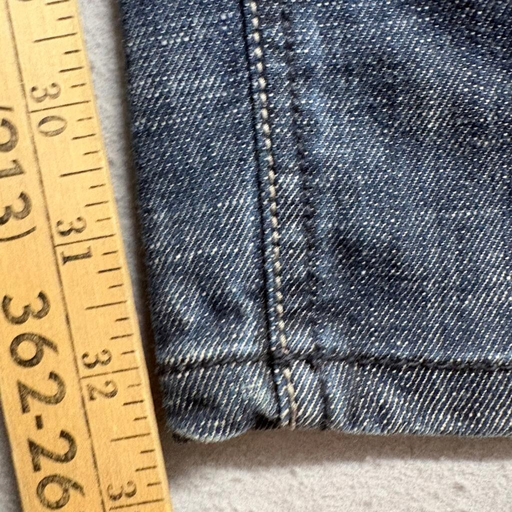 lei Ashley Trouble Skinny Jeans Juniors Size 13 Blue Denim Stretch Low Rise