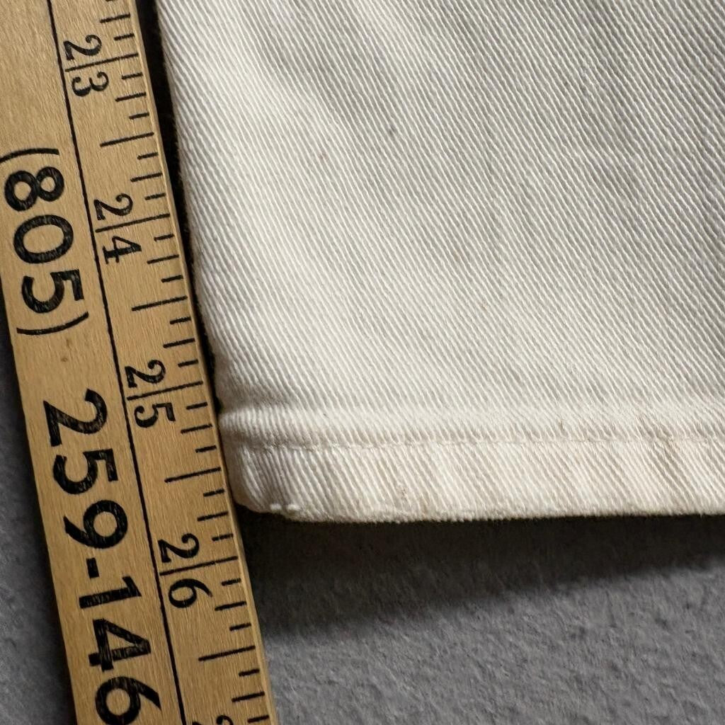 Lucky Brand Sienna Slim Boyfriend Jeans Womens 2 26 White Distressed Ripped