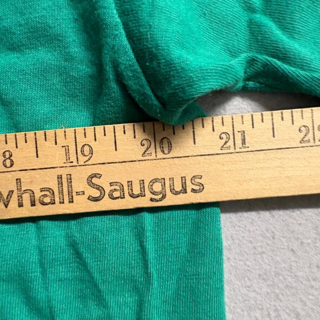 Vintage Key Elements Pocket T-Shirt Mens Large Green Single Stitch Made in USA