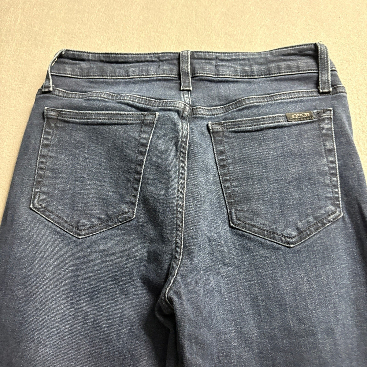 Joe's Jeans Womens 27 High Rise Curvy Bootcut Dark Wash Stretch Blue Denim Pants