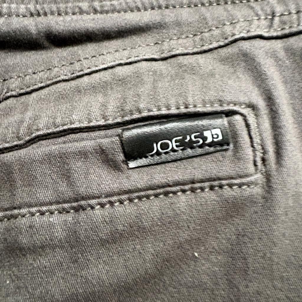 Joe's Jeans Mens Jogger Pants XL Gray Cotton Stretch Elastic Waist Drawstring