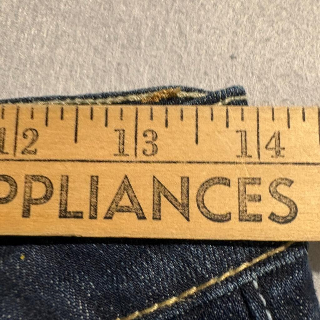 Aeropostale Bayla Skinny Jeans Womens 3/4 Short Dark Wash Blue Denim Stretch