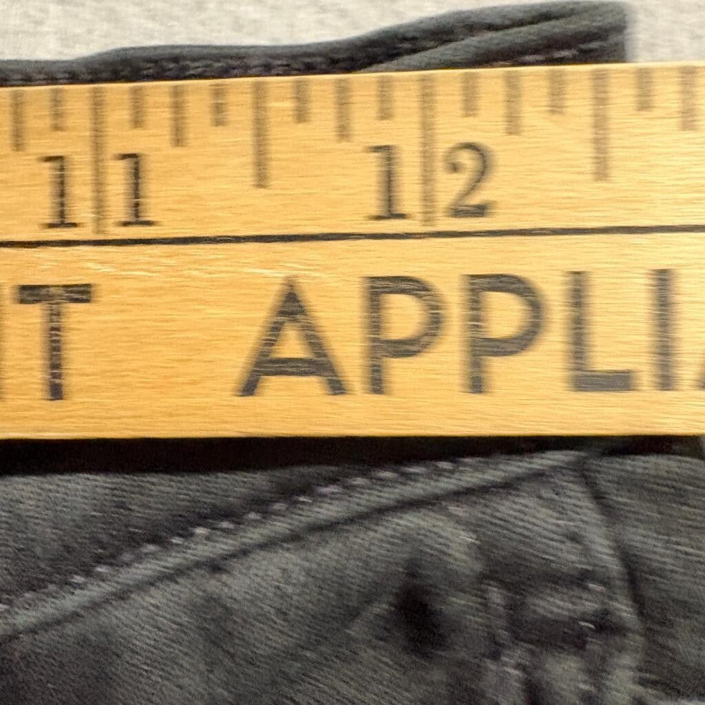 Madewell 10 High Riser Skinny Skinny Jeans Womens 25 Black Stretch Denim
