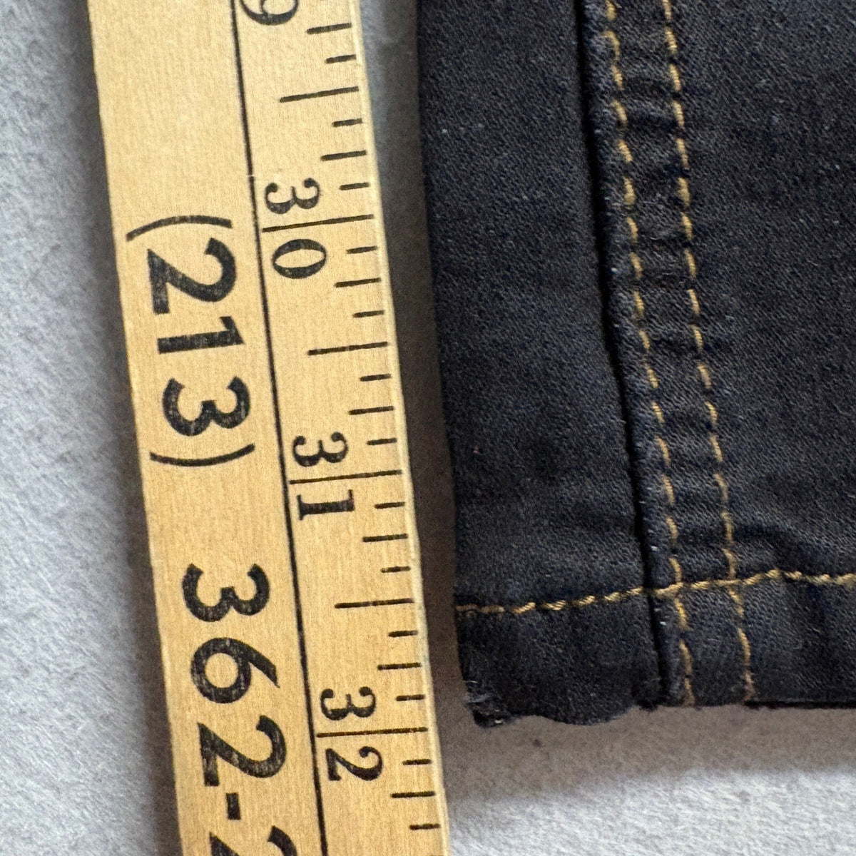 Bobore Flare Jeans Womens Size 25 Black Denim High Rise Bell Bottoms Stretch NWT