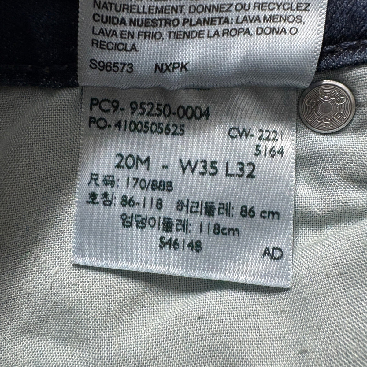 Signature by Levi Strauss Gold Label Women Mid Rise Bootcut Jeans Size 20M Dark