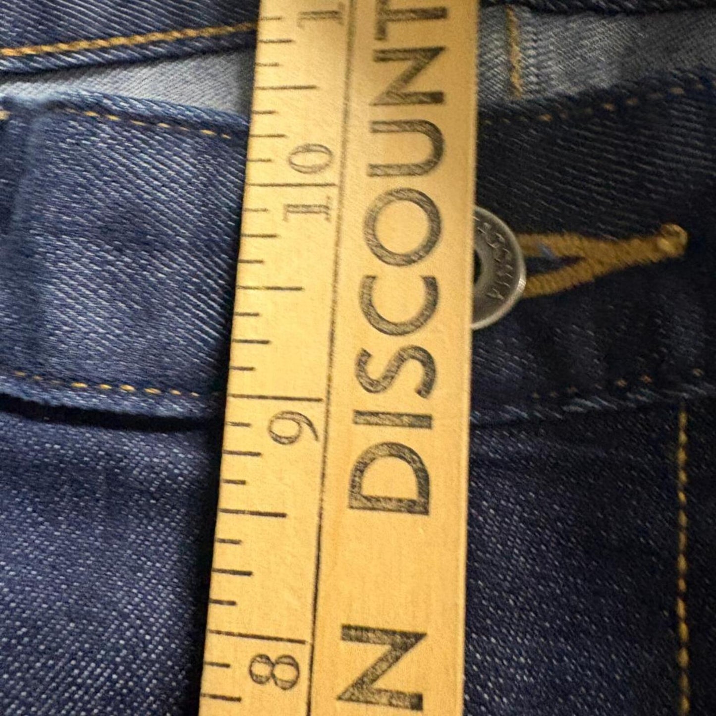 Patagonia Straight Fit Stretch Jeans Mens 32x34 Organic Cotton Blue Denim