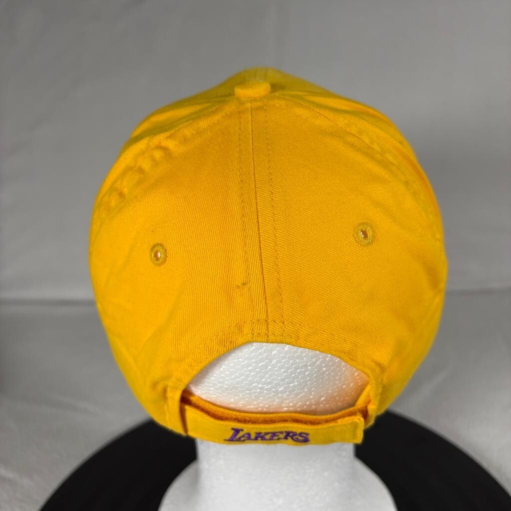 Los Angeles Lakers New Era Hat Cap Mens Adult Yellow Purple Embroidered