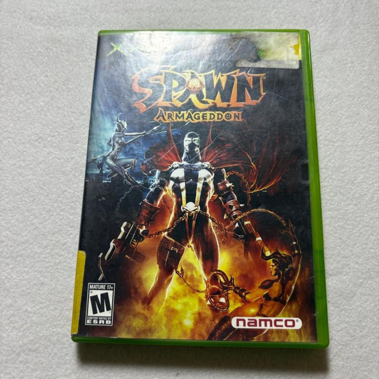 Spawn Armageddon Microsoft Xbox Original Game Namco Tested Working