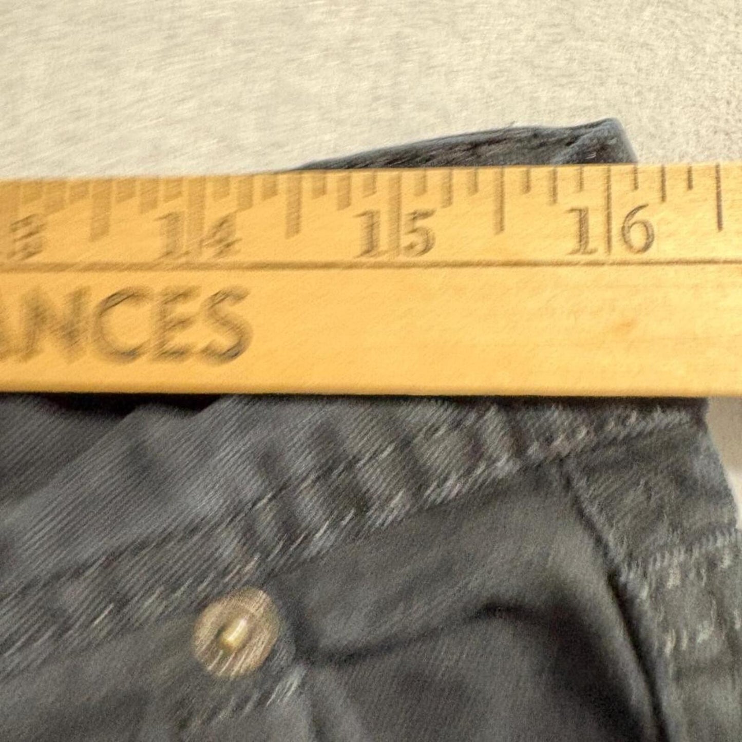 Eddie Bauer Canvas Utility Pants Mens 32x32 Black Classic Fit Cotton Stretch