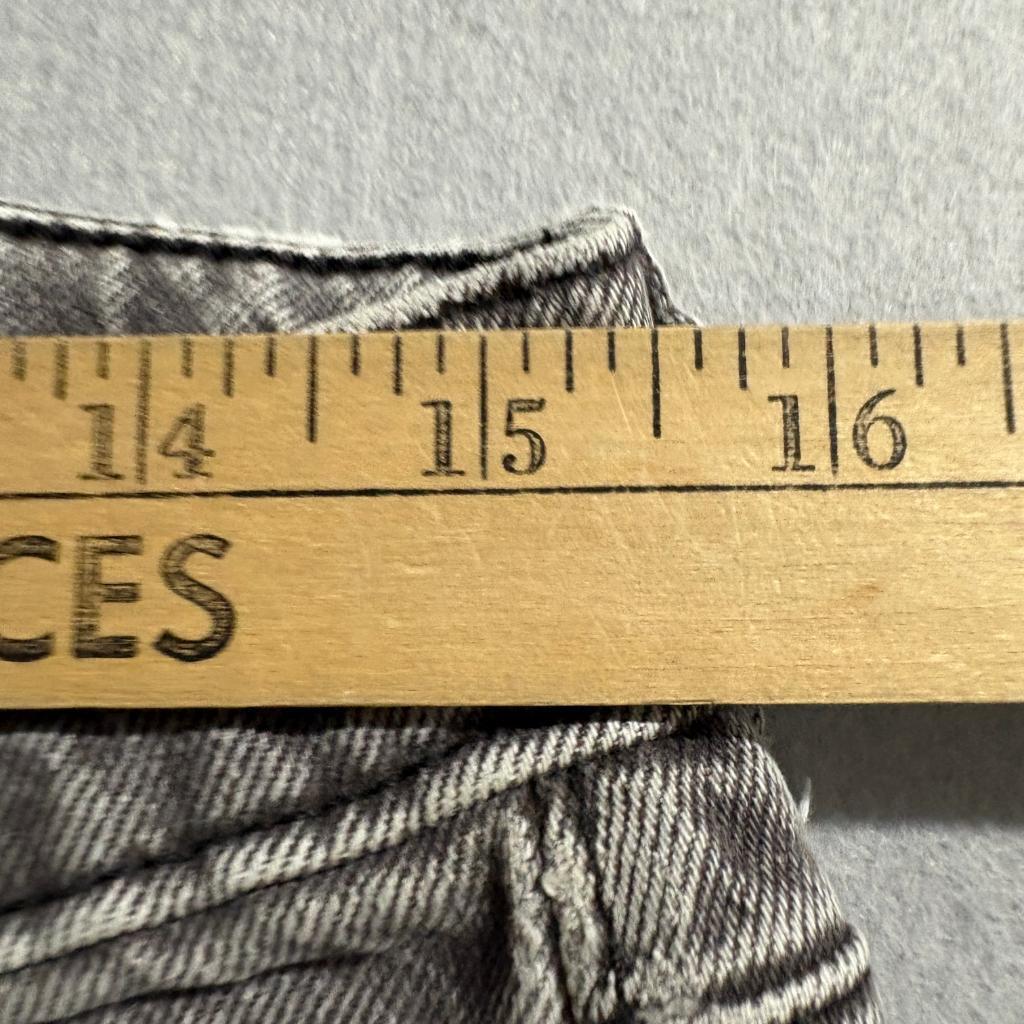 American Eagle Real Good Jeans Womens 30x30 Gray High Rise Straight Leg Denim