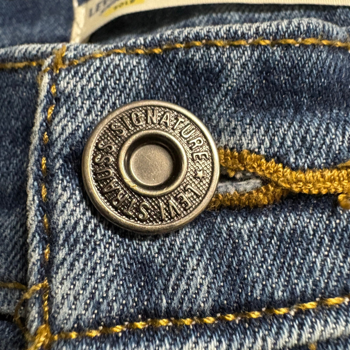 Levi Strauss Signature Gold Bootcut Jeans Mens 32x32 Blue Denim Pants