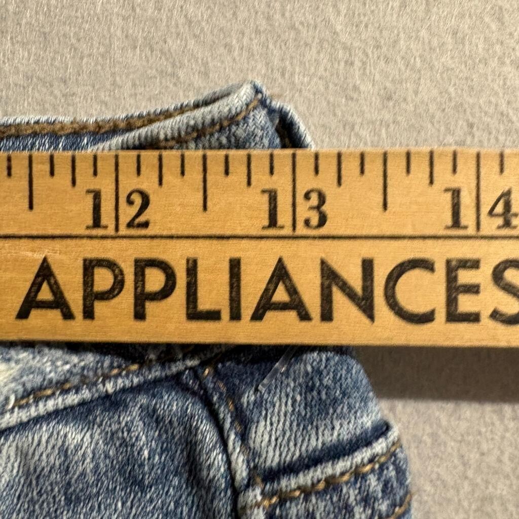 Willow & Root The Mom Jean Womens Size 25 Distressed High Rise Blue Denim Jeans