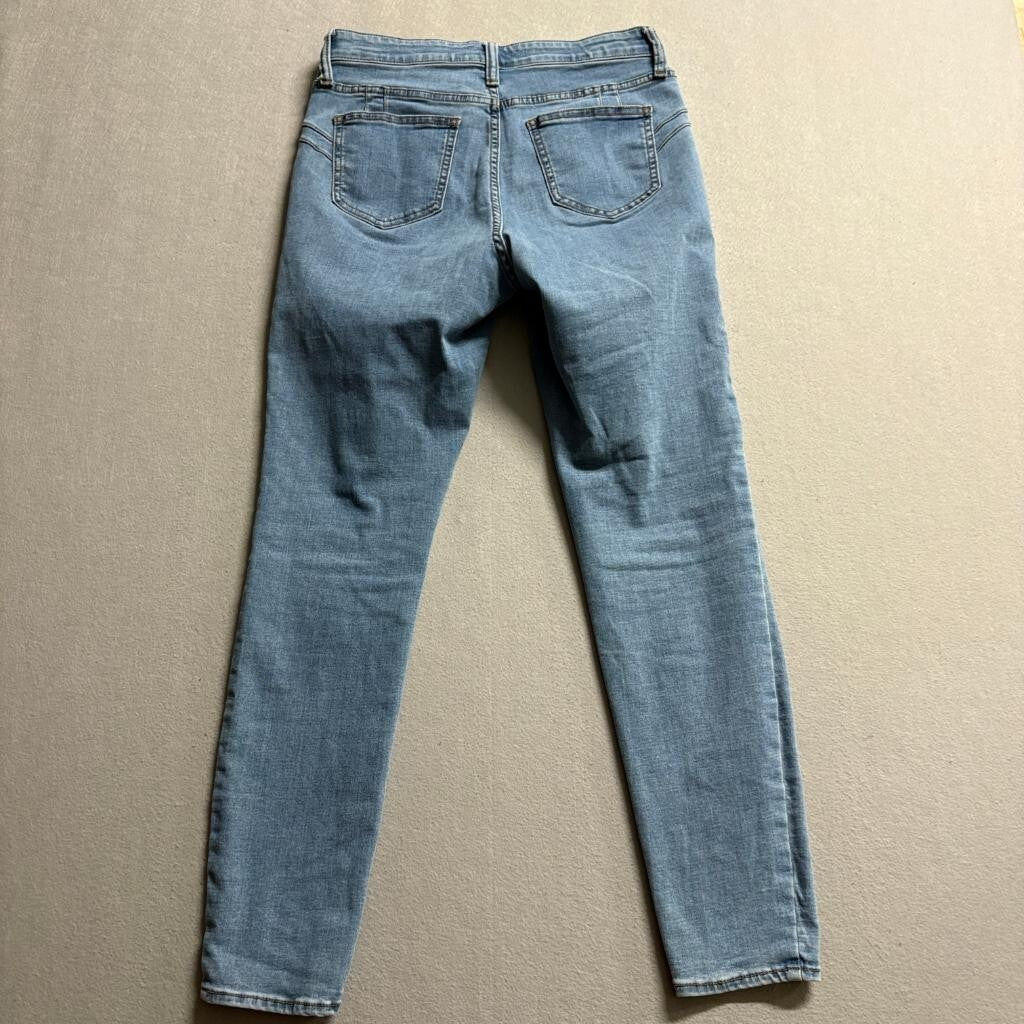 Bold Elements Women Skinny Jeans Size 8 Light Wash Repreve Recycled Denim