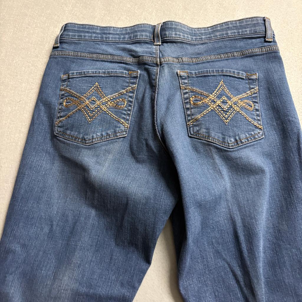 Lee Sinfully Soft Bootcut Jeans Womens Size 10 Medium Blue Stretch Denim
