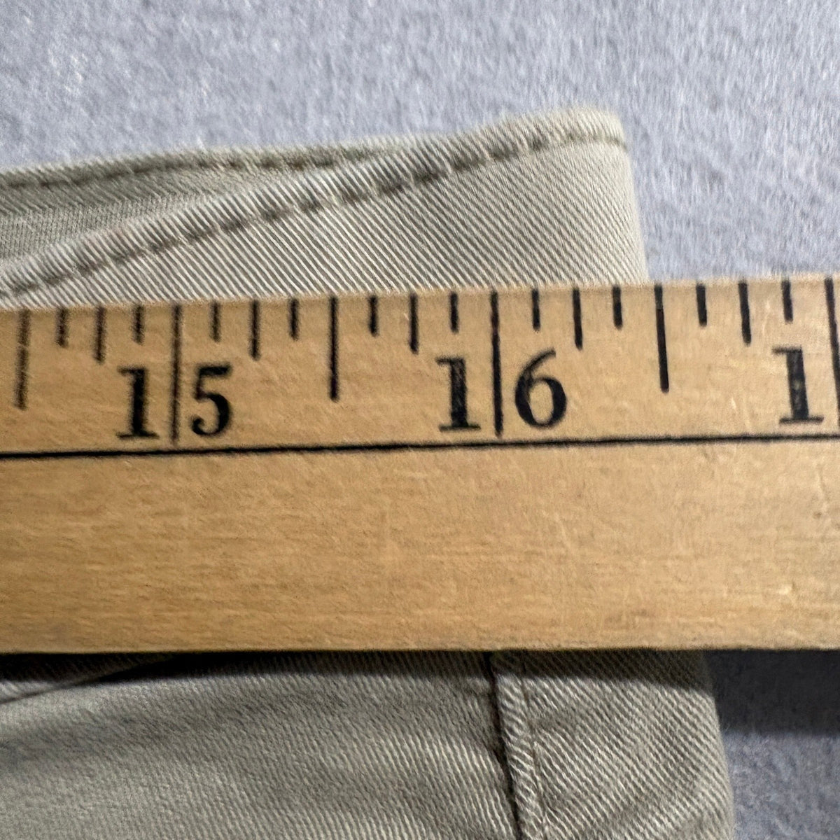 English Laundry Mens 32x32 Khaki Chino Pants Stretch Cotton Beige Flat Front