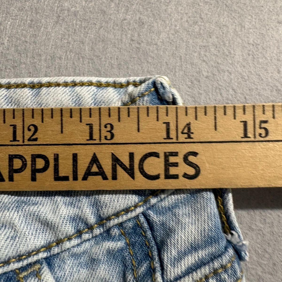 Universal Thread High Rise Slim Straight Jeans Womens 4/27R Light Wash Utility