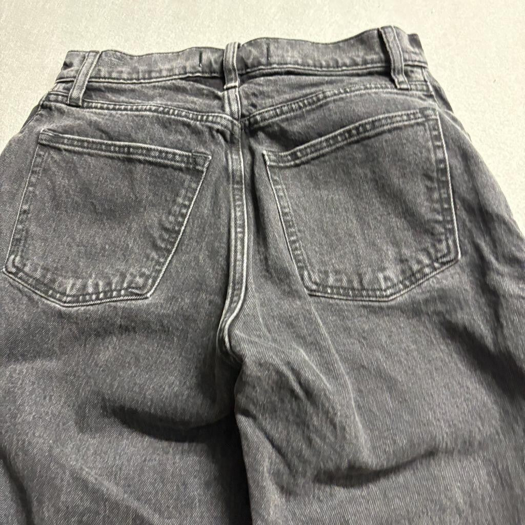 Abercrombie & Fitch 70s Vintage Flare Jeans Womens 27 4S Black Ultra High Rise