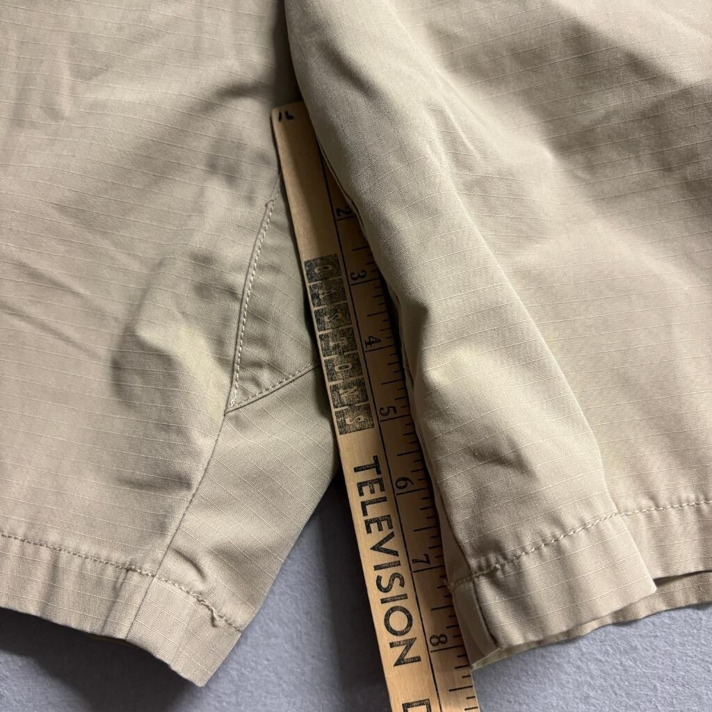 5.11 Tactical Cargo Shorts Mens 32 Tan Beige Ripstop Cotton Utility Hiking