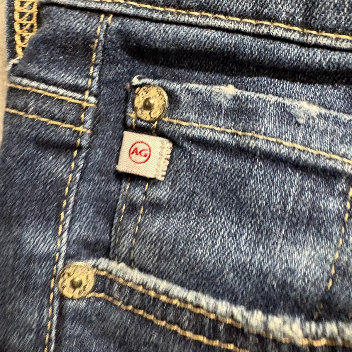AG Adriano Goldschmied The Farrah Skinny Ankle Jeans Womens Size 33 High Rise