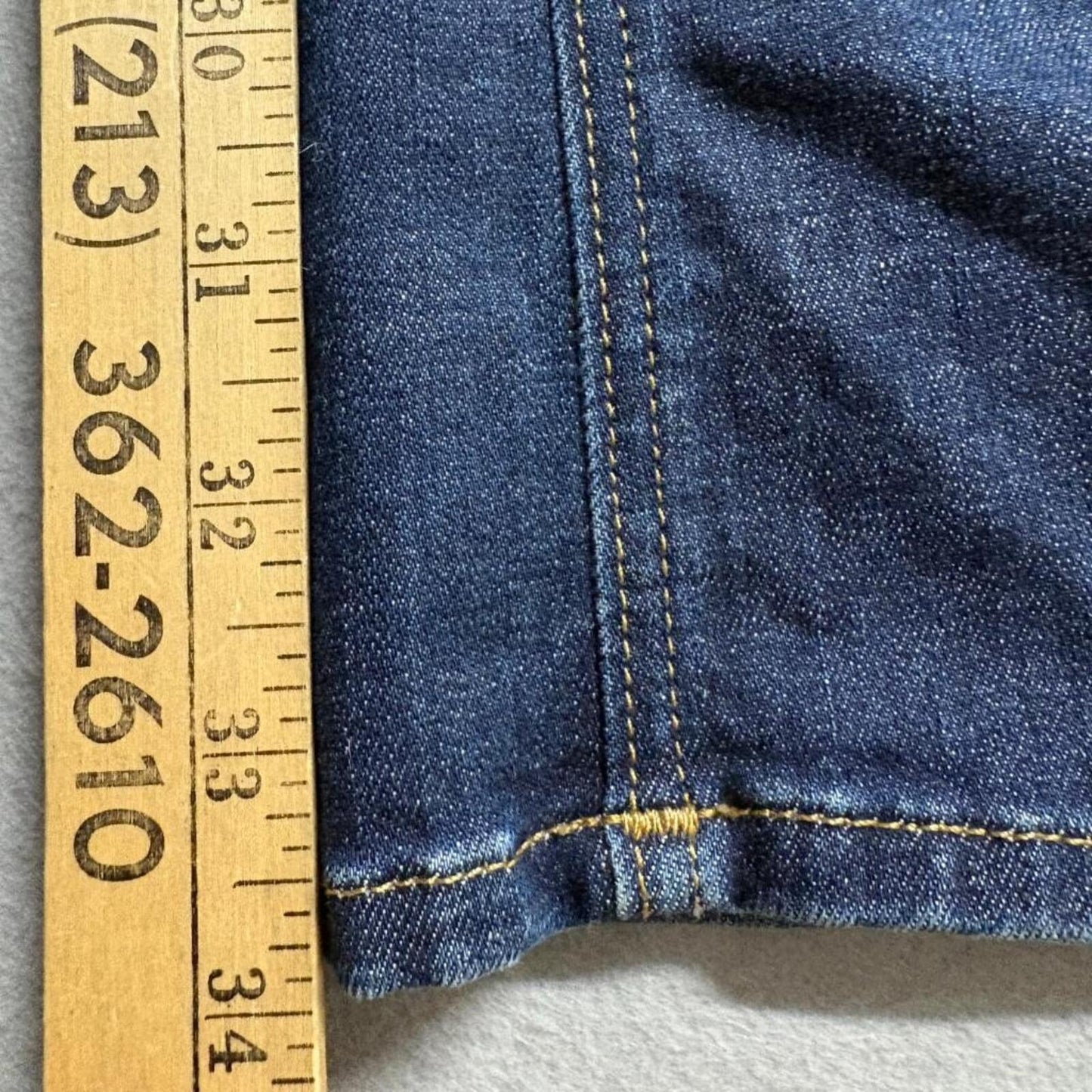 True Religion Tony Bootcut Jeans Womens 29 Blue Denim Made in USA Stretch