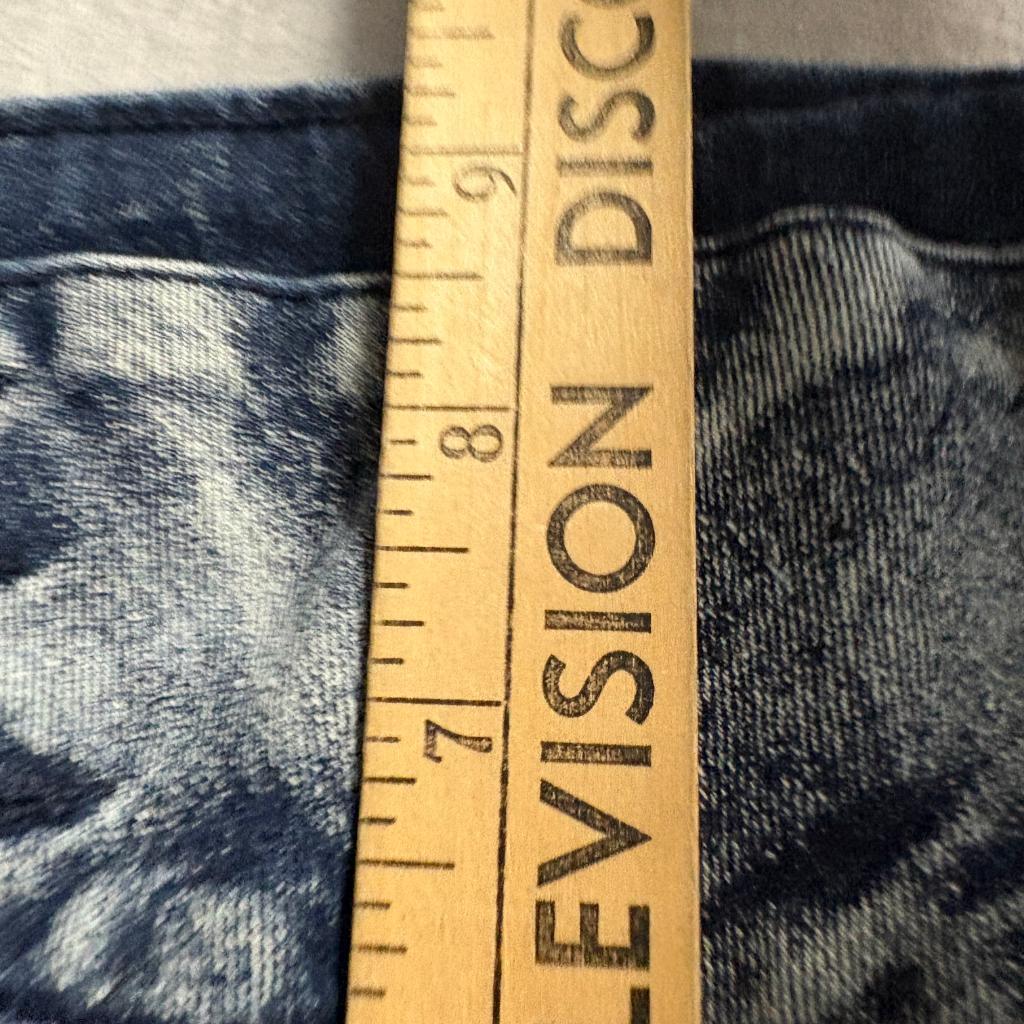 Pasion Denim Skinny Jeans Womens Size 13 Acid Wash Blue Stretch Mid Rise