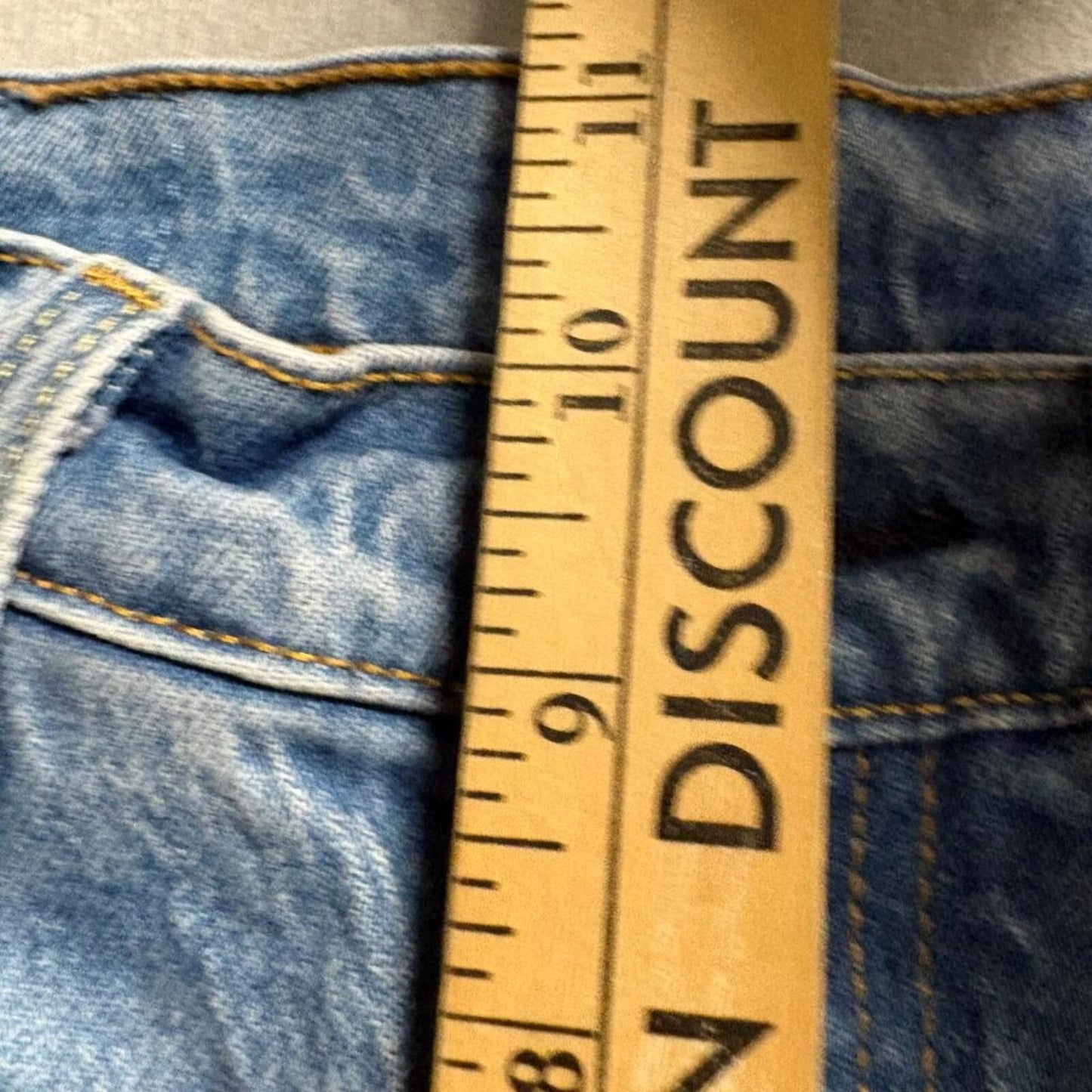 Levi's 501 Original Fit Jeans Womens W23 L30 Blue Denim Distressed Button Fly