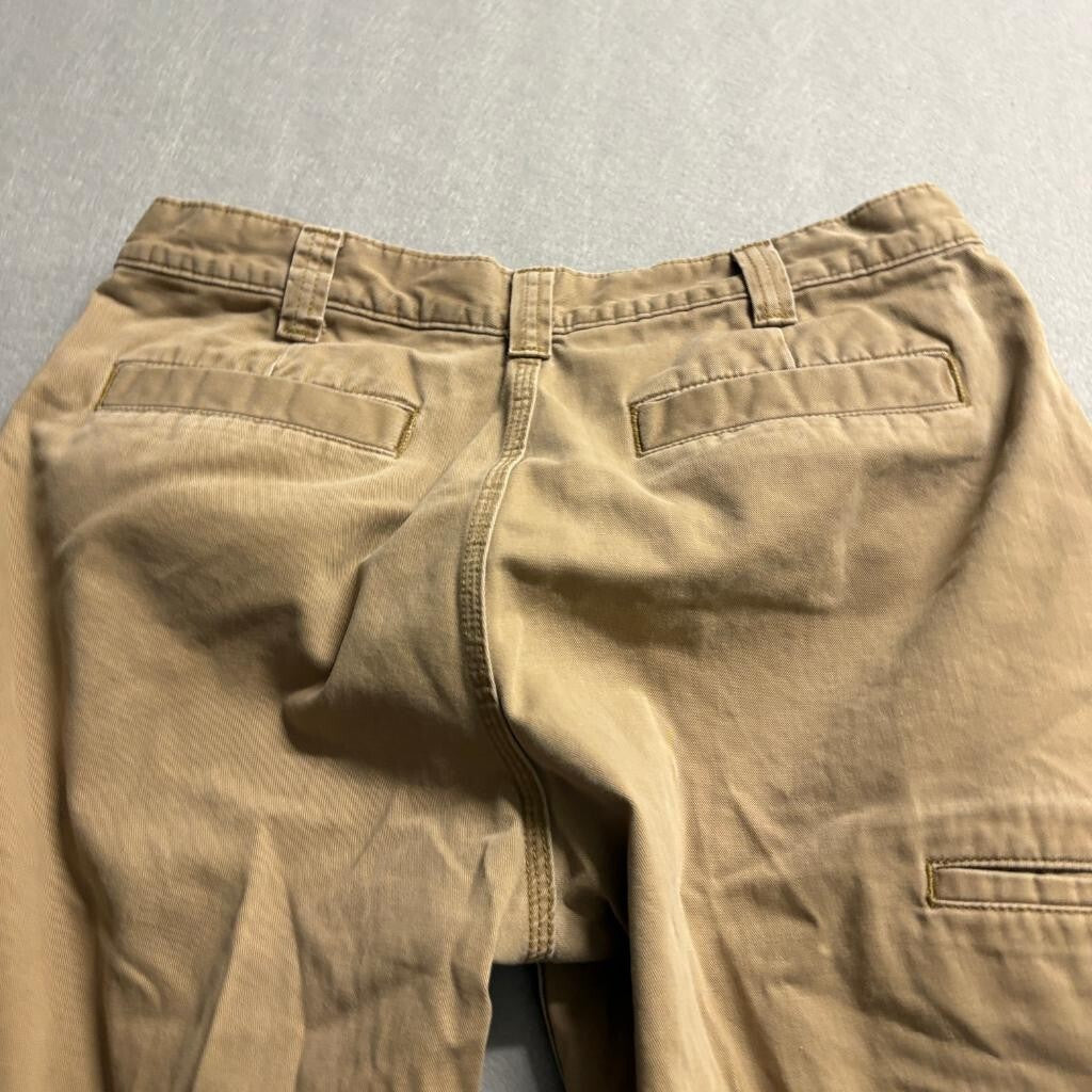 Carhartt Relaxed Fit Twill Work Pants Mens 33x30 Tan Khaki 5-Pocket BN0095-M