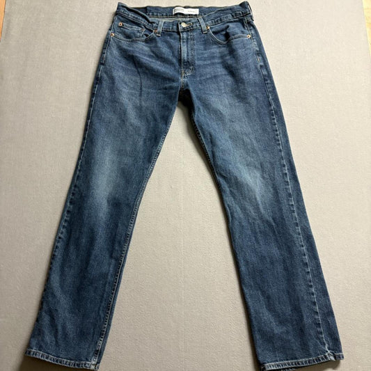 Signature by Levi Strauss Co Mens Jeans 34x32 S61 Relaxed Fit Blue Denim