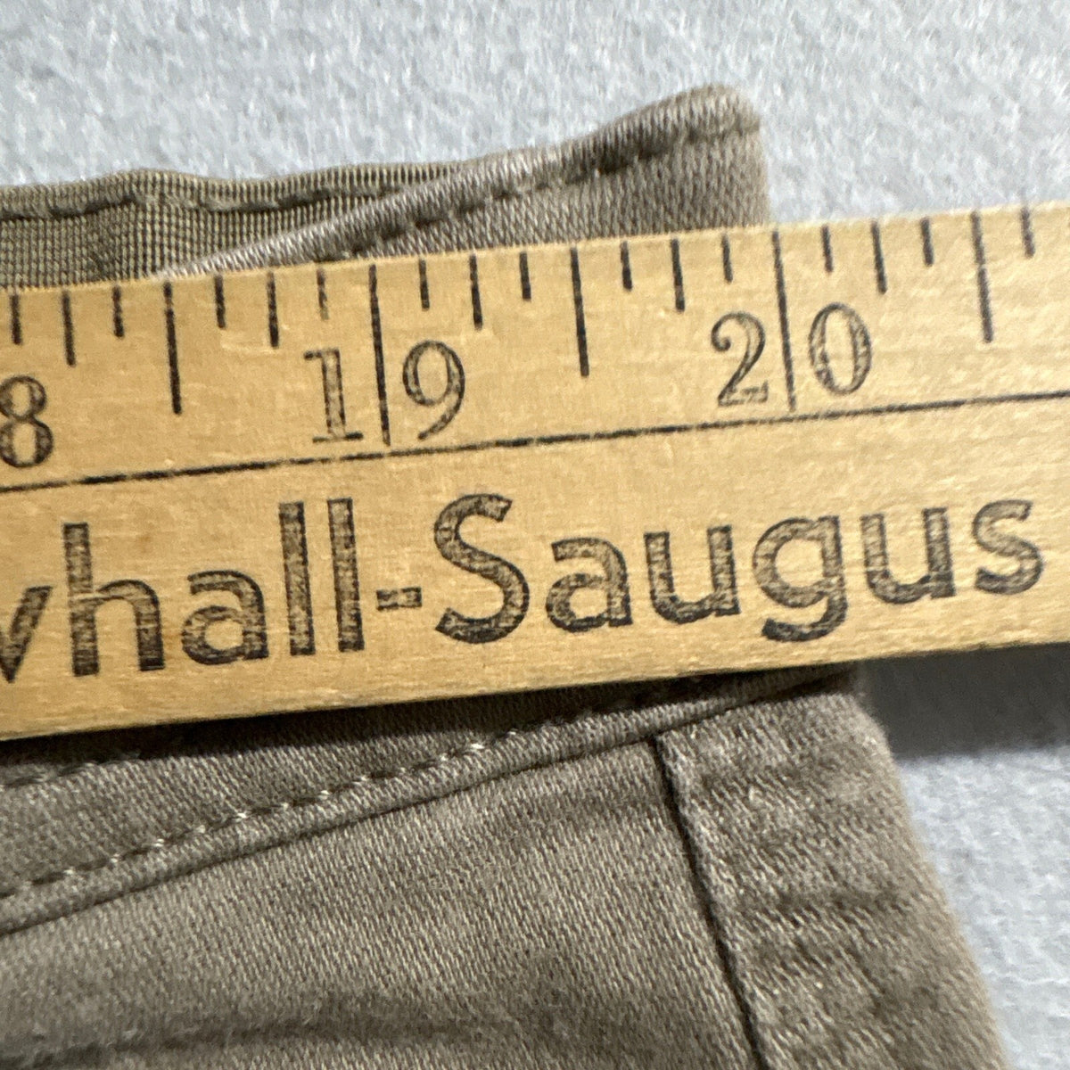 Weatherproof Mens Chino Pants Size 40x32 Stretch Casual Pants Walnut Brown