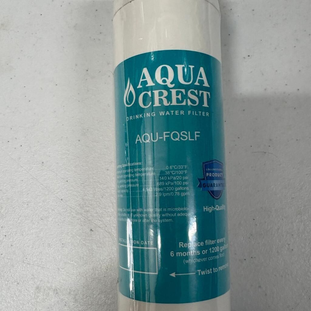 Aqua Crest AQU-FQSLF Replacement Drinking Water Filter Under Sink 1200 Gallons