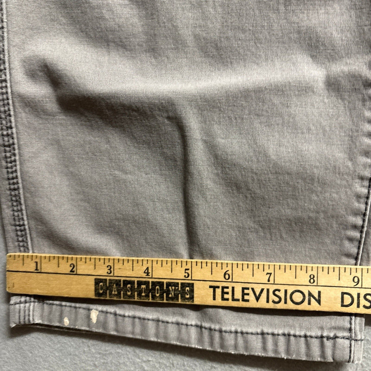 Hawx Work Gear Mens 40x32 Gray Canvas Double Knee Utility Work Pants Stretch
