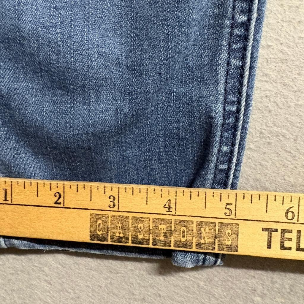 Democracy Ab Technology Skinny Jeans Womens 4 Blue Denim Stretch Mid Rise