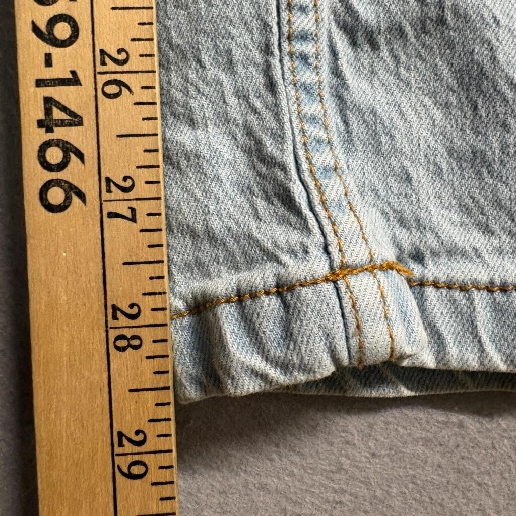 No Boundaries Cargo Jeans Womens Small 4-6 Light Wash Wide Leg Elastic Waist