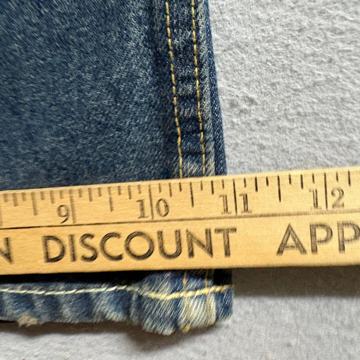Steve & Barry's Mens Jeans 38x32 Blue Medium Wash Straight Leg Denim 100% Cotton
