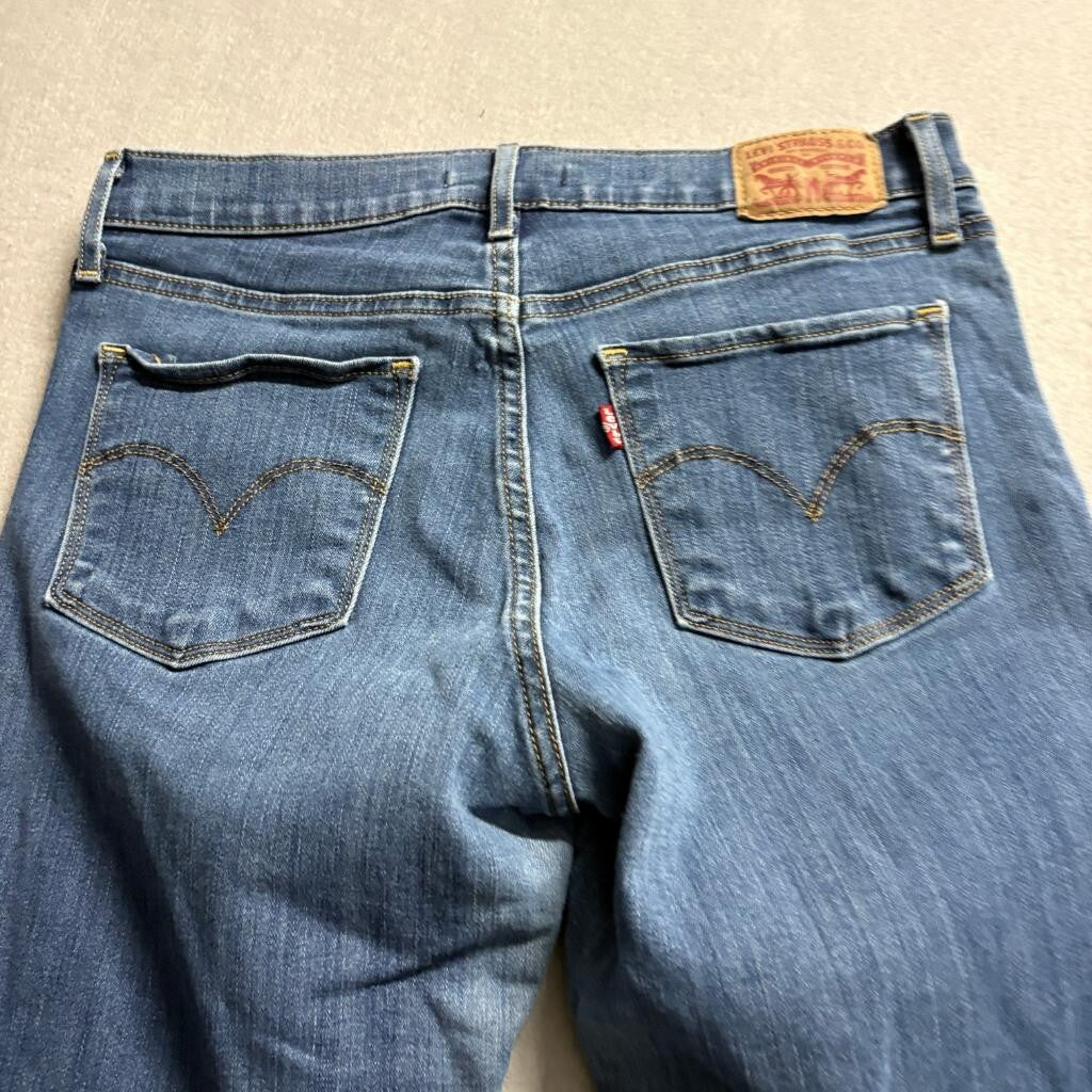 Levi's 311 Shaping Skinny Jeans Womens 27 Medium Wash Blue Denim Stretch