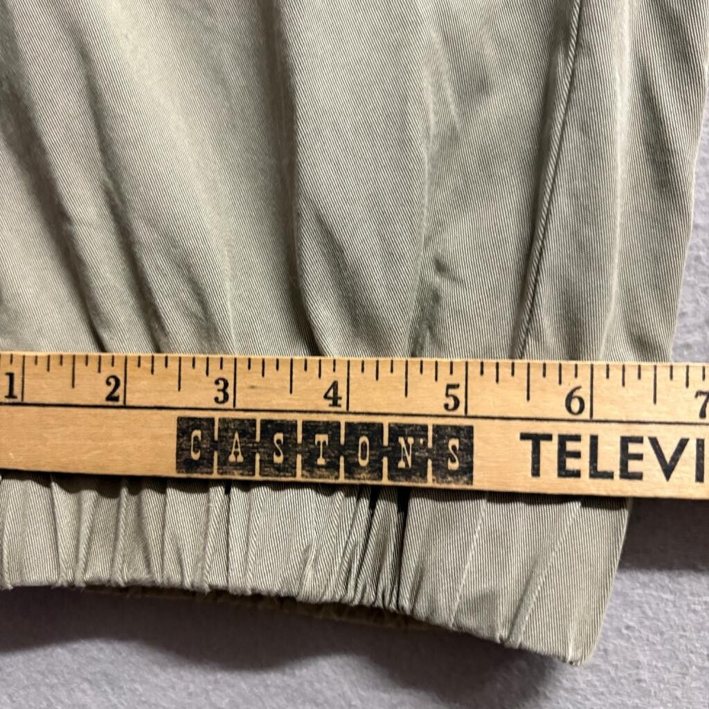 Buffalo David Bitton Jogger Pants Womens XL Green Lyocell Blend Elastic Waist