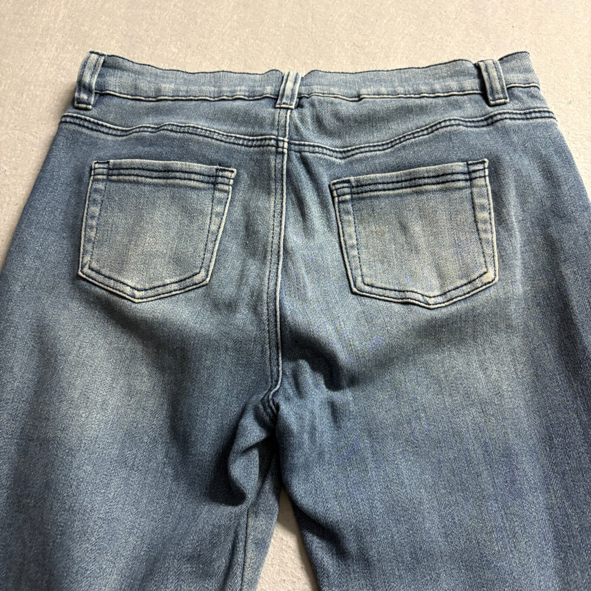 DG2 by Diane Gilman Jeans Womens Size 8 Blue Denim Bootcut Stretch Comfort