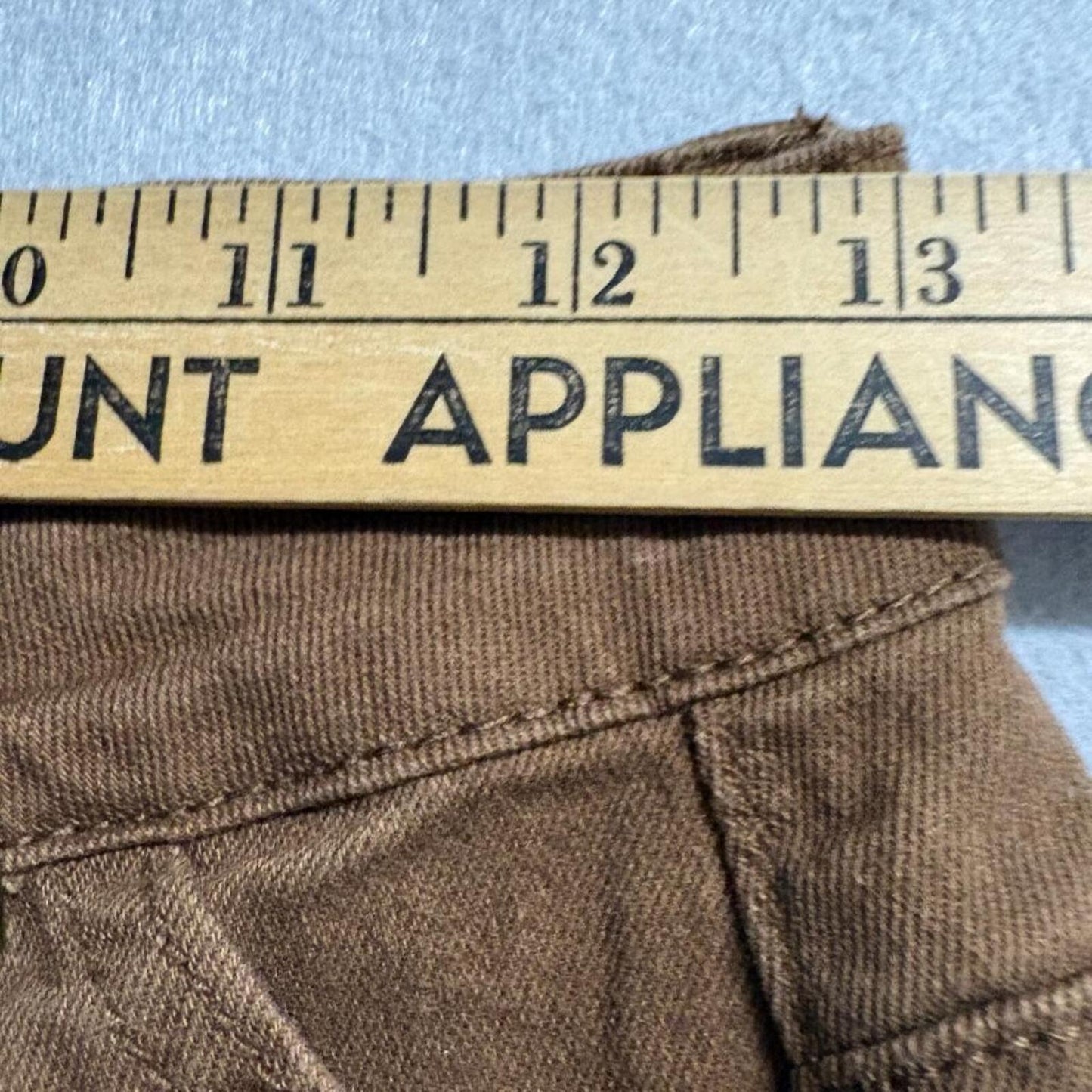 American Bazi Womens Cargo Jogger Pants Size S Brown High Rise Utility Stretch