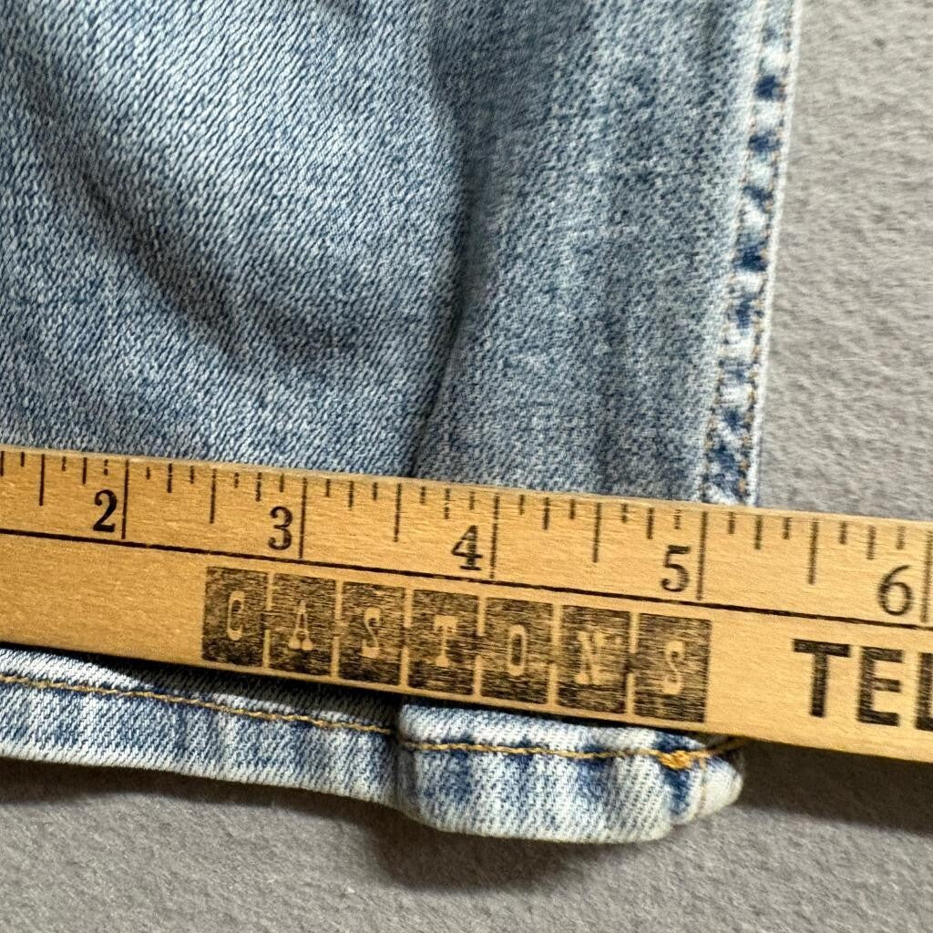 Rag & Bone Ankle Skinny Jeans Womens 30 Distressed Blue Denim Stretch