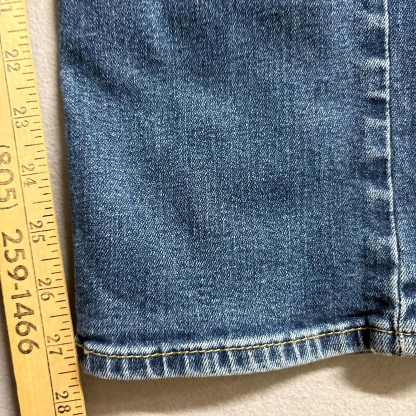 Hollister Epic Flex Slim Straight Jeans Mens 34x30 Medium Wash Stretch Denim