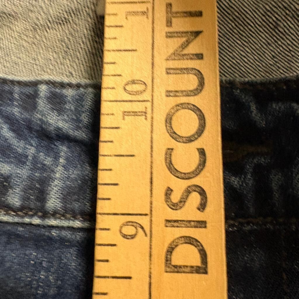 Calvin Klein Jeans Mens 40x32 Slim Straight Blue Denim Jeans Measured 40x30