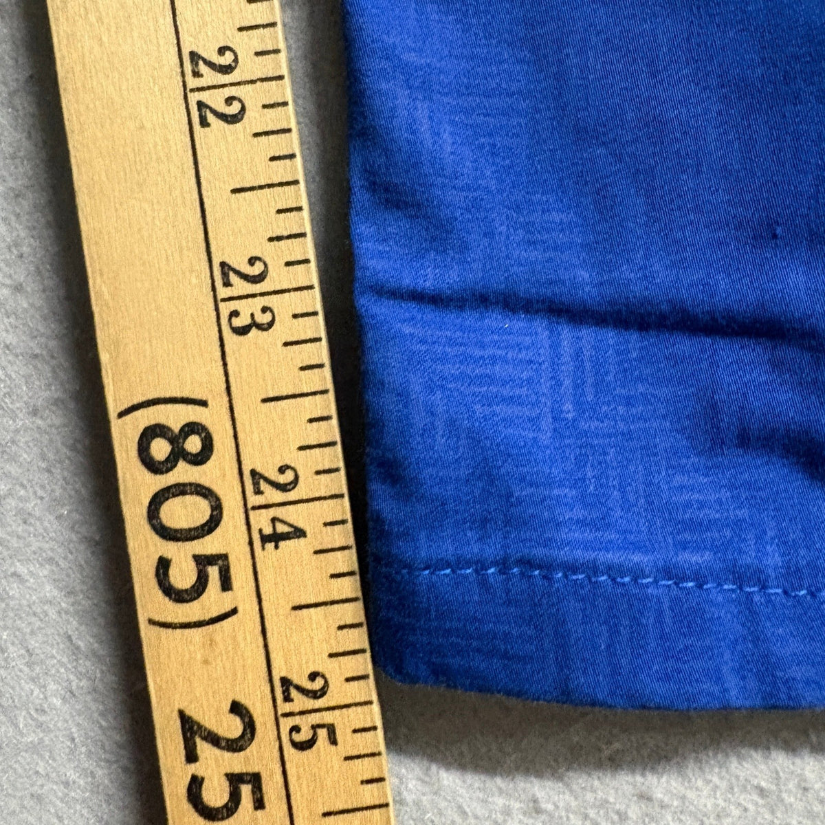 Moderno Womens Pants Size 36 Blue Cotton Blend Flat Front Chino Trousers