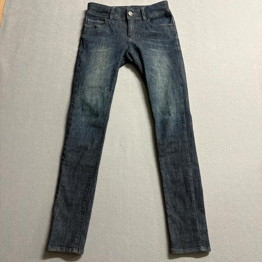 Just USA Jeans Womens Size 9 Blue Denim Skinny Stretch Low Rise Inseam 30.5