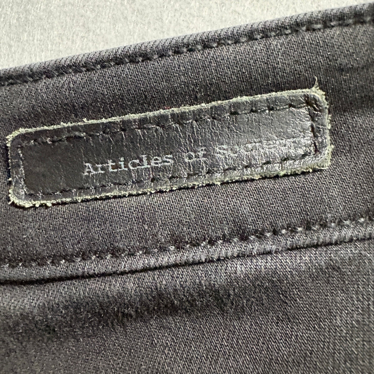 Articles of Society Womens Flare Jeans Size 30 Black Stretch Bootcut Denim Pants
