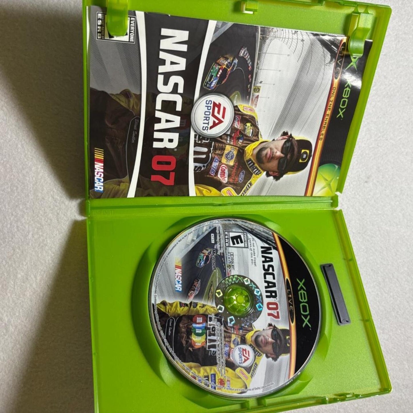 NASCAR 07 Original Xbox Game Complete CIB Tested EA Sports