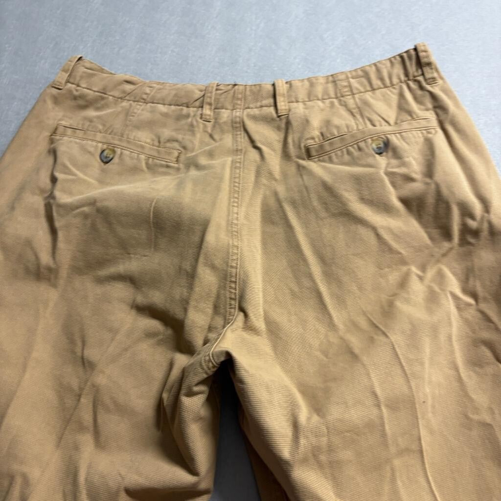 Carbon 2 Cobalt Mens 38 Chino Pants Khaki Tan Cotton Casual Straight Leg