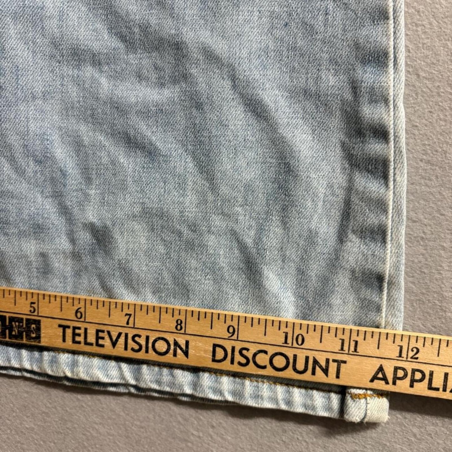 Billabong Flare Jeans Womens 28 Light Wash High Rise Wide Leg Bell Bottom Denim