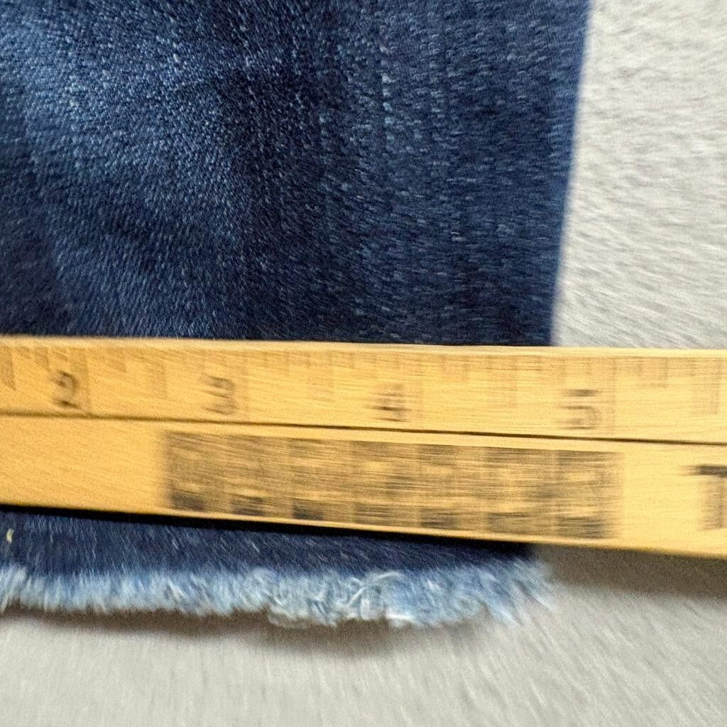 Joes Jeans Womens 26 High Rise Skinny Ankle Raw Hem Blue Denim Stretch Jeans